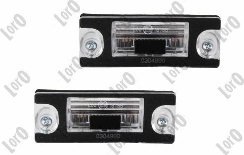 ABAKUS 003-04-905LED - Ліхтар освітлення номерного знака autozip.com.ua