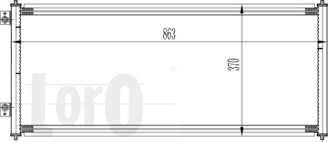 ABAKUS 017-016-0014 - Конденсатор, кондиціонер autozip.com.ua