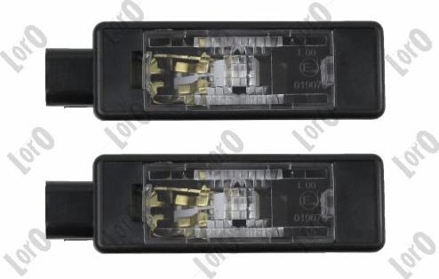ABAKUS 038-20-905LED - Ліхтар освітлення номерного знака autozip.com.ua