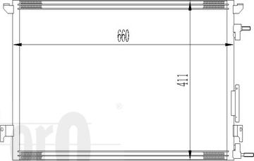 ABAKUS 037-016-0013 - Конденсатор, кондиціонер autozip.com.ua