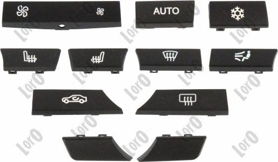 ABAKUS 135-99-020 - Елементи управління, опалення / вентиляція autozip.com.ua