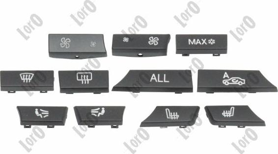 ABAKUS 135-99-021 - Елементи управління, опалення / вентиляція autozip.com.ua