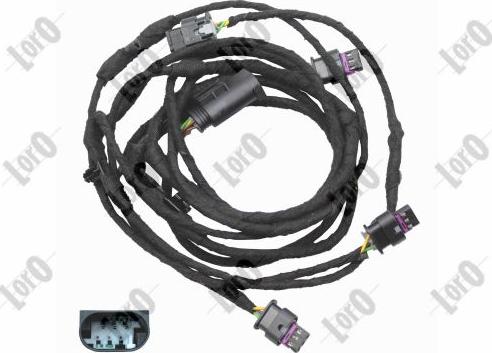 ABAKUS 120-00-006 - Ремкомплект кабелю, датчик - система допомоги при парковці autozip.com.ua