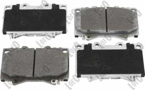 ABAKUS 231-01-164 - Гальмівні колодки, дискові гальма autozip.com.ua