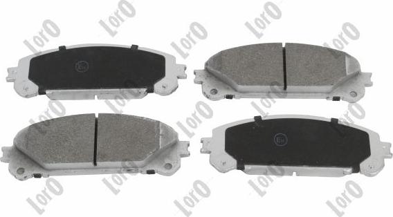 ABAKUS 231-01-251 - Гальмівні колодки, дискові гальма autozip.com.ua