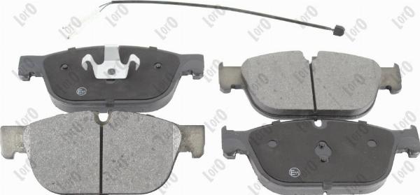ABAKUS 231-01-252 - Гальмівні колодки, дискові гальма autozip.com.ua