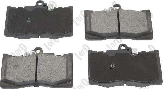 ABAKUS 231-01-233 - Гальмівні колодки, дискові гальма autozip.com.ua