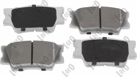 ABAKUS 231-02-039 - Гальмівні колодки, дискові гальма autozip.com.ua