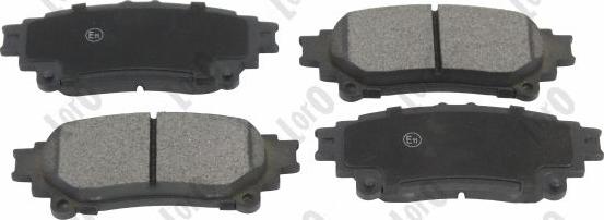 ABAKUS 231-02-111 - Гальмівні колодки, дискові гальма autozip.com.ua