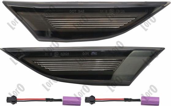 ABAKUS L40-140-007LED-S - Комплект проблискових ламп autozip.com.ua