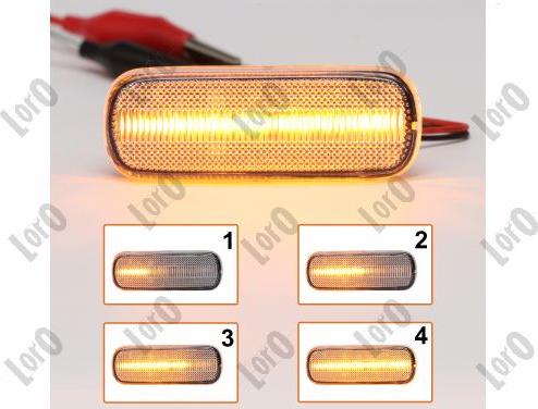 ABAKUS L38-140-004LED-D - Комплект проблискових ламп autozip.com.ua