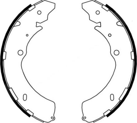 ABE C09009ABE - Комплект гальм, барабанний механізм autozip.com.ua
