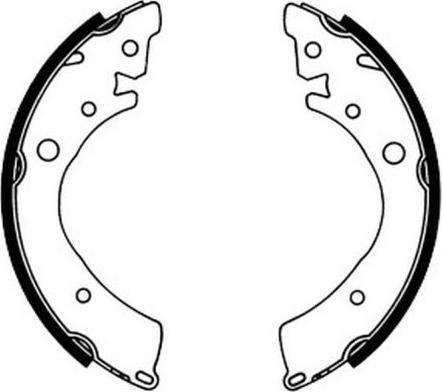 ABE C04010ABE - Комплект гальм, барабанний механізм autozip.com.ua