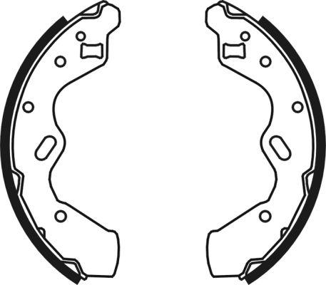 ABE C03037ABE - Комплект гальм, барабанний механізм autozip.com.ua
