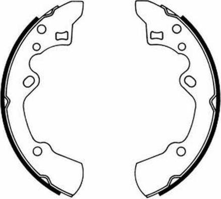 ABE C03029ABE - Комплект гальм, барабанний механізм autozip.com.ua