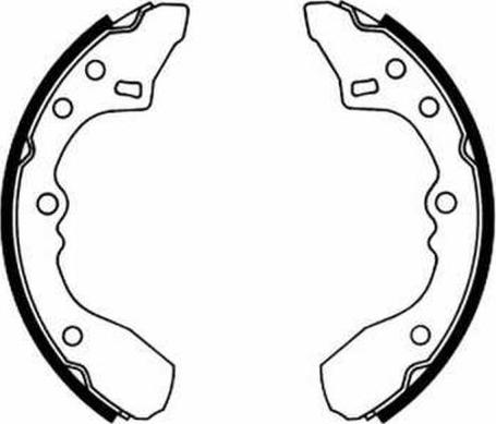 ABE C03027ABE - Комплект гальм, барабанний механізм autozip.com.ua