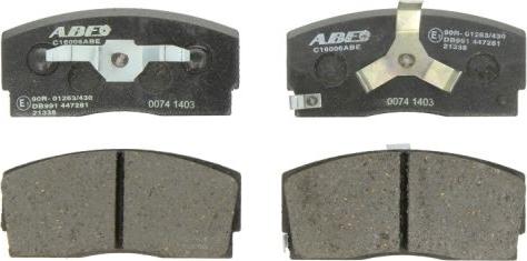 ABE C16006ABE - Гальмівні колодки, дискові гальма autozip.com.ua