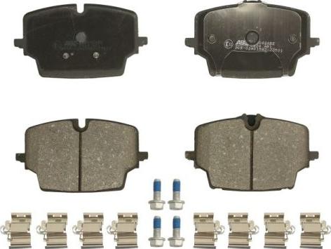 ABE C1B048ABE - Гальмівні колодки, дискові гальма autozip.com.ua