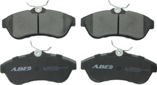 ABE C1C063ABE - Гальмівні колодки, дискові гальма autozip.com.ua