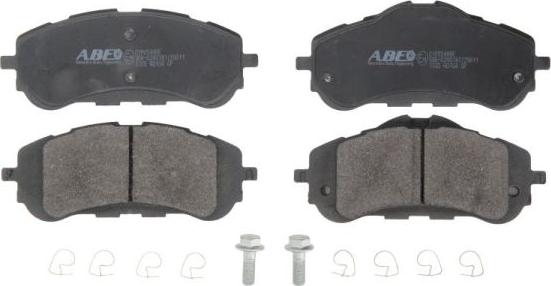 ABE C1P054ABE - Гальмівні колодки, дискові гальма autozip.com.ua