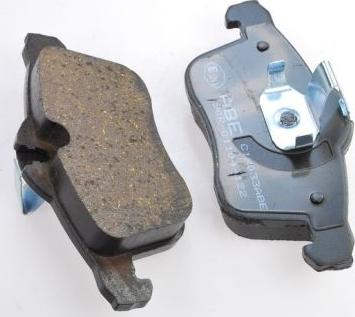 ABE C1X033ABE - Гальмівні колодки, дискові гальма autozip.com.ua