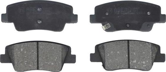ABE C20524ABE - Гальмівні колодки, дискові гальма autozip.com.ua