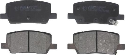 ABE C2N002ABE - Гальмівні колодки, дискові гальма autozip.com.ua