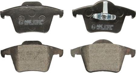 ABE C2V006ABE - Гальмівні колодки, дискові гальма autozip.com.ua