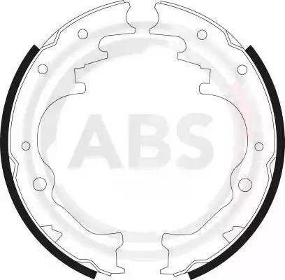 A.B.S. 9051 - Комплект гальм, барабанний механізм autozip.com.ua