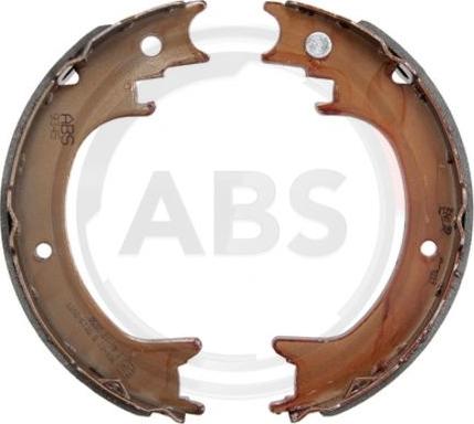 A.B.S. 9345 - Комплект гальм, ручник, парковка autozip.com.ua