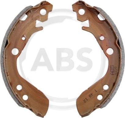 A.B.S. 9316 - Комплект гальм, барабанний механізм autozip.com.ua