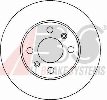 A.B.S. 15948 OE - Гальмівний диск autozip.com.ua