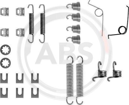 A.B.S. 0545Q - Комплектуючі, барабанний гальмівний механізм autozip.com.ua