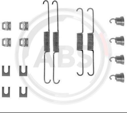 A.B.S. 0553Q - Комплектуючі, барабанний гальмівний механізм autozip.com.ua