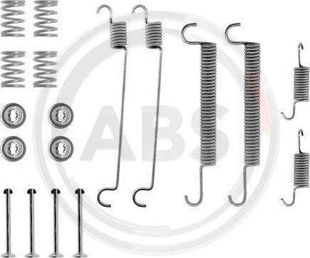 A.B.S. 0560Q - Комплектуючі, барабанний гальмівний механізм autozip.com.ua