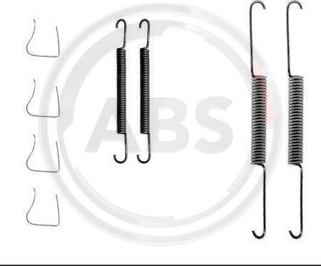 A.B.S. 0562Q - Комплектуючі, барабанний гальмівний механізм autozip.com.ua