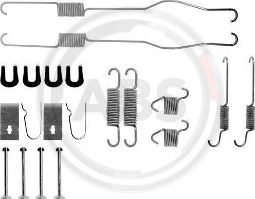 A.B.S. 0694Q - Комплектуючі, барабанний гальмівний механізм autozip.com.ua