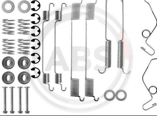 A.B.S. 0642Q - Комплектуючі, барабанний гальмівний механізм autozip.com.ua