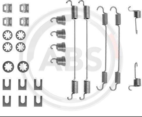 A.B.S. 0656Q - Комплектуючі, барабанний гальмівний механізм autozip.com.ua