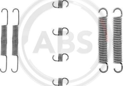 A.B.S. 0662Q - Комплектуючі, барабанний гальмівний механізм autozip.com.ua