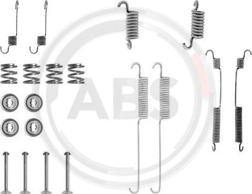 A.B.S. 0600Q - Комплектуючі, барабанний гальмівний механізм autozip.com.ua