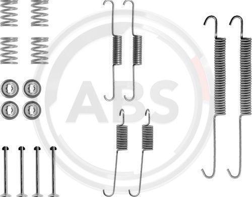 A.B.S. 0613Q - Комплектуючі, барабанний гальмівний механізм autozip.com.ua