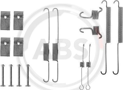 A.B.S. 0688Q - Комплектуючі, барабанний гальмівний механізм autozip.com.ua