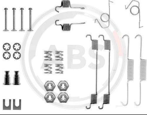 A.B.S. 0626Q - Комплектуючі, барабанний гальмівний механізм autozip.com.ua