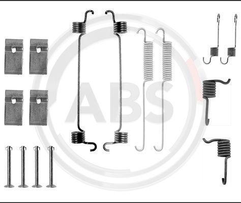 A.B.S. 0676Q - Комплектуючі, барабанний гальмівний механізм autozip.com.ua