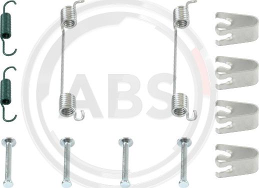 A.B.S. 0040Q - Комплектуючі, барабанний гальмівний механізм autozip.com.ua