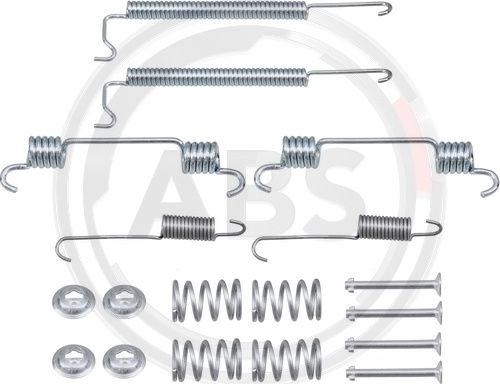 A.B.S. 0043Q - Комплектуючі, барабанний гальмівний механізм autozip.com.ua