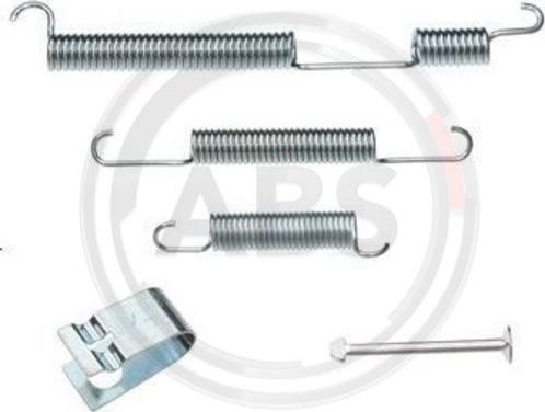 A.B.S. 0844Q - Комплектуючі, барабанний гальмівний механізм autozip.com.ua