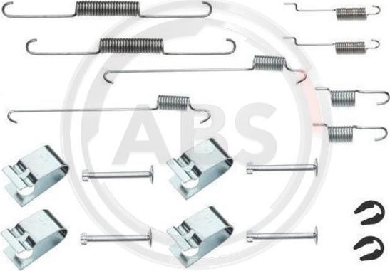 A.B.S. 0815Q - Комплектуючі, барабанний гальмівний механізм autozip.com.ua