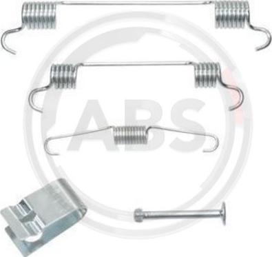 A.B.S. 0833Q - Комплектуючі, барабанний гальмівний механізм autozip.com.ua